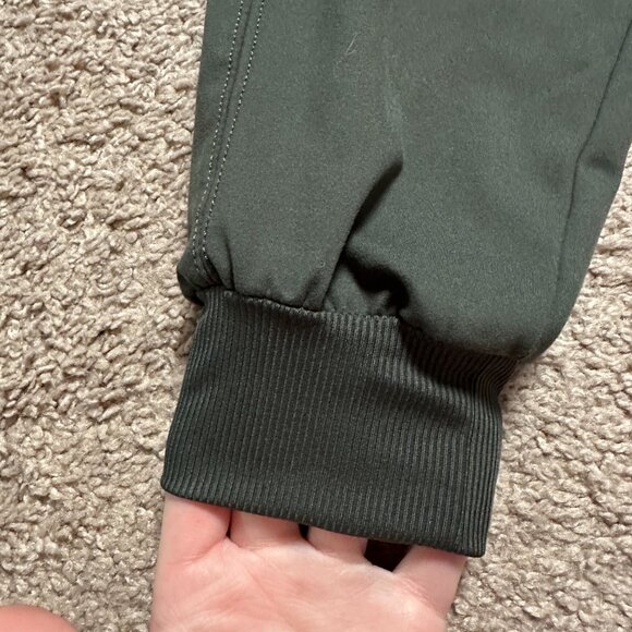 Rachel Zoe Women's Size S Drawstring Jogger Pant Olive Green With Pockets - Picture 5 of 11